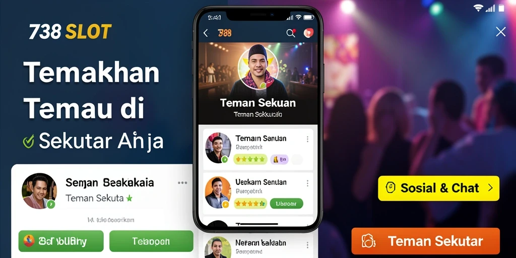 Antarmuka aplikasi 738SLOT yang menarik dan ramah pengguna.